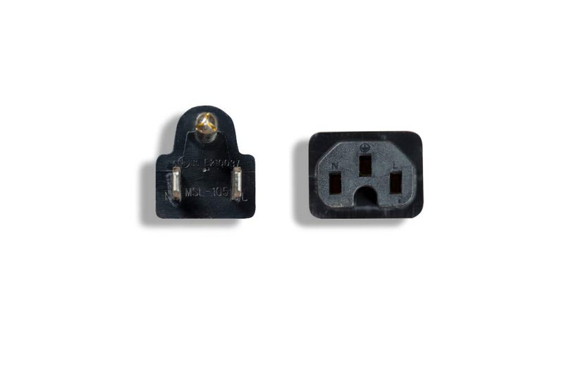 Cablelera North American Power Cord, NEMA 5-15P to IEC320 C15, 3', 14 AWG, 15A, 250V (ZWACPEAD-03) - Image 4